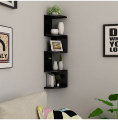 Wall Creativity Lattice Wall Corner Wall Decoration Shelf Bedroom